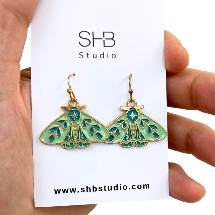 Butterfly Hook Earrings-E25 1