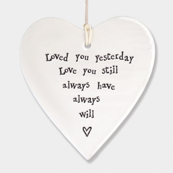 Lovely Friend Hanging Heart – A Heartfelt Gift of Appreciation