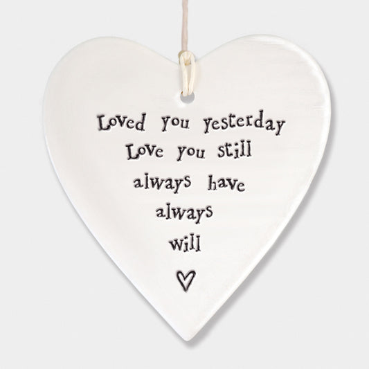 Lovely Friend Hanging Heart – A Heartfelt Gift of Appreciation