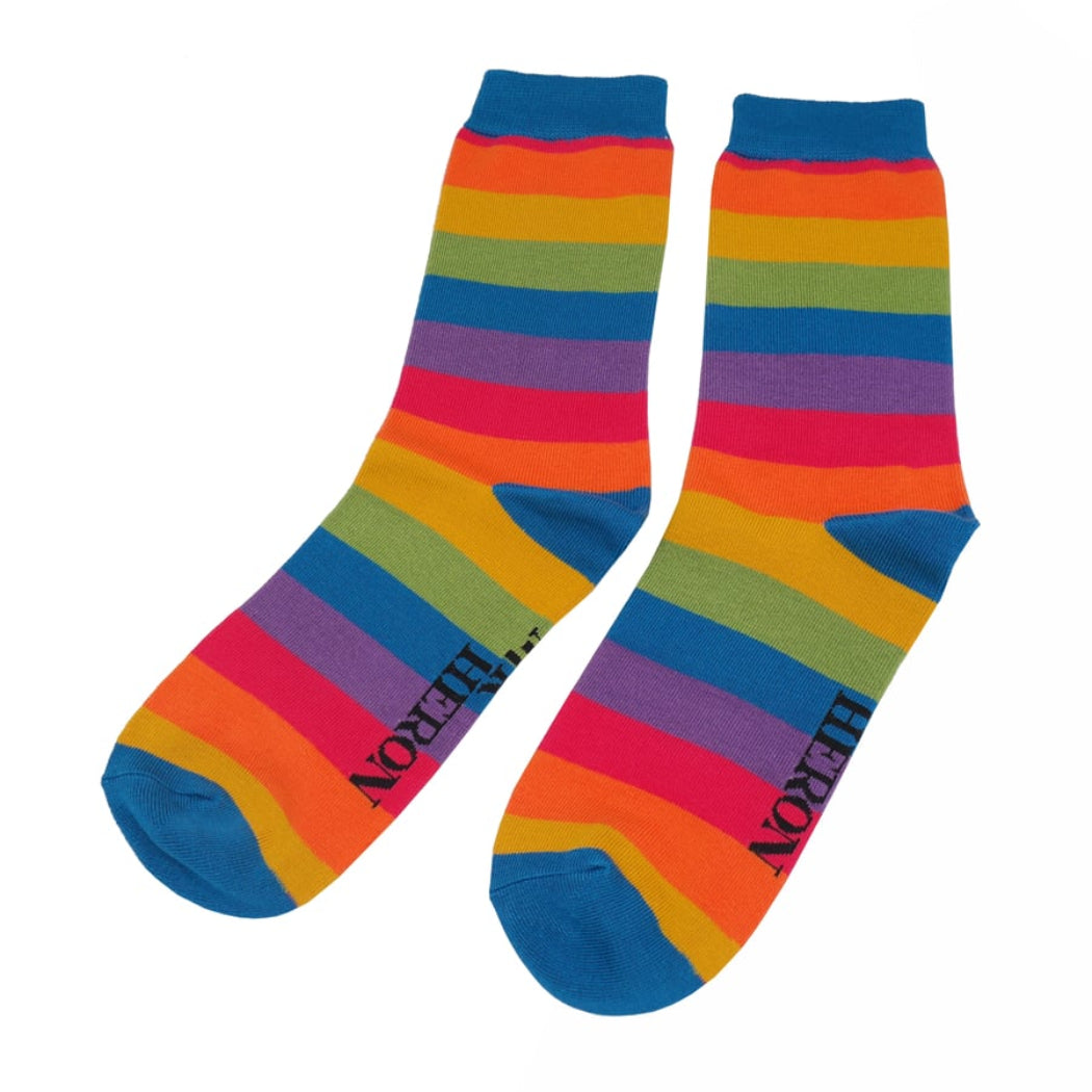 Colorfull  bamboo striped socks 