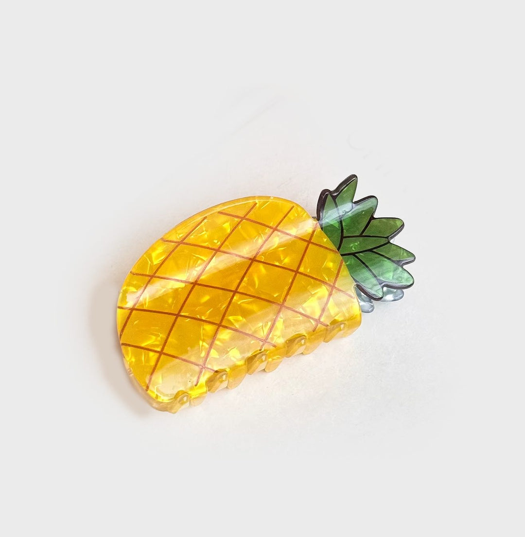 Pineapple Fruit Hair Claw Clips