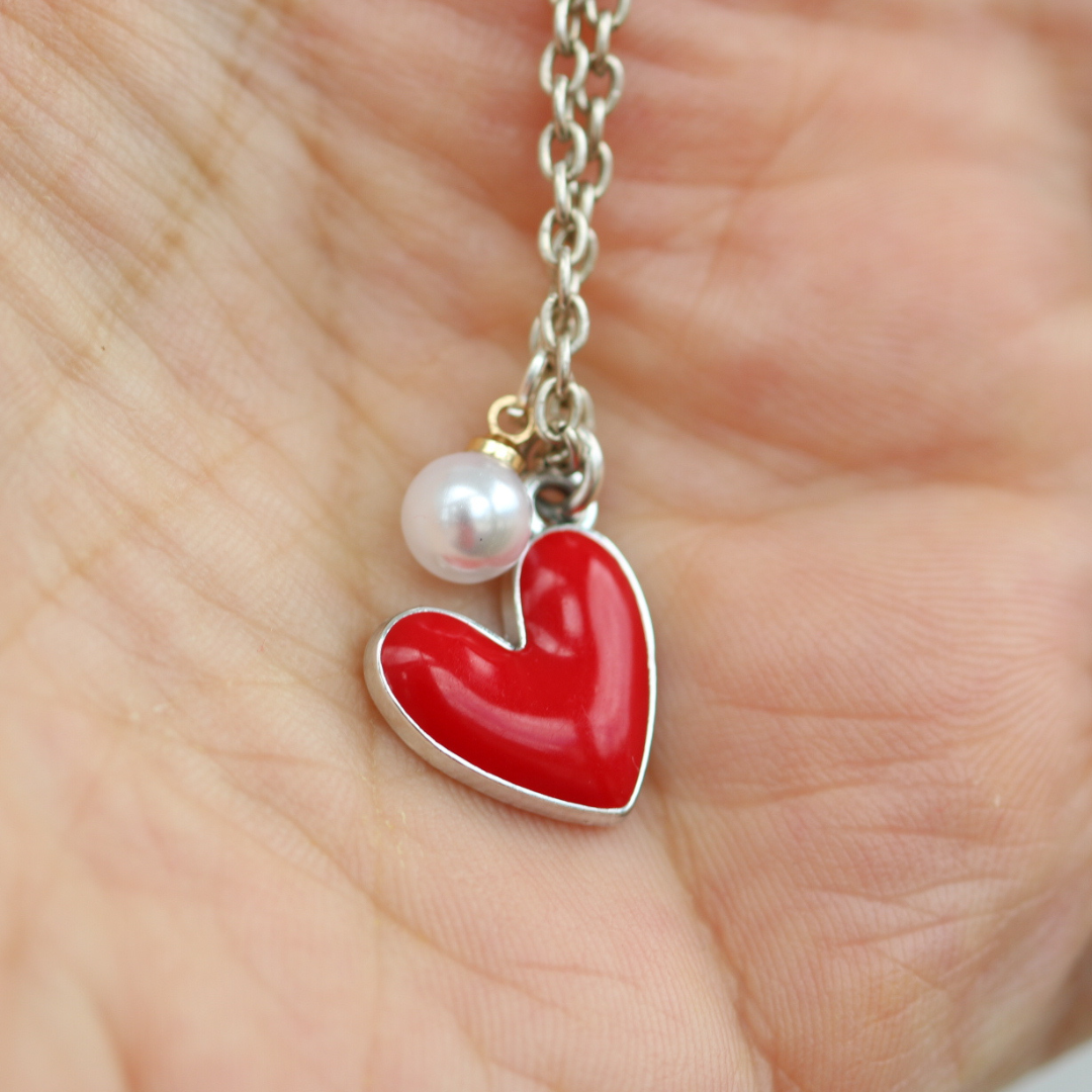 Red Heart Necklace