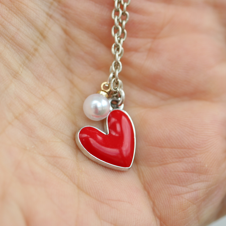 Red Heart Necklace