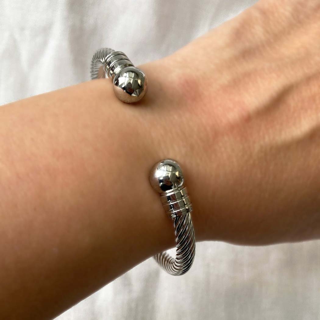 Open Cuff Bracelet - Bangle Bracelet