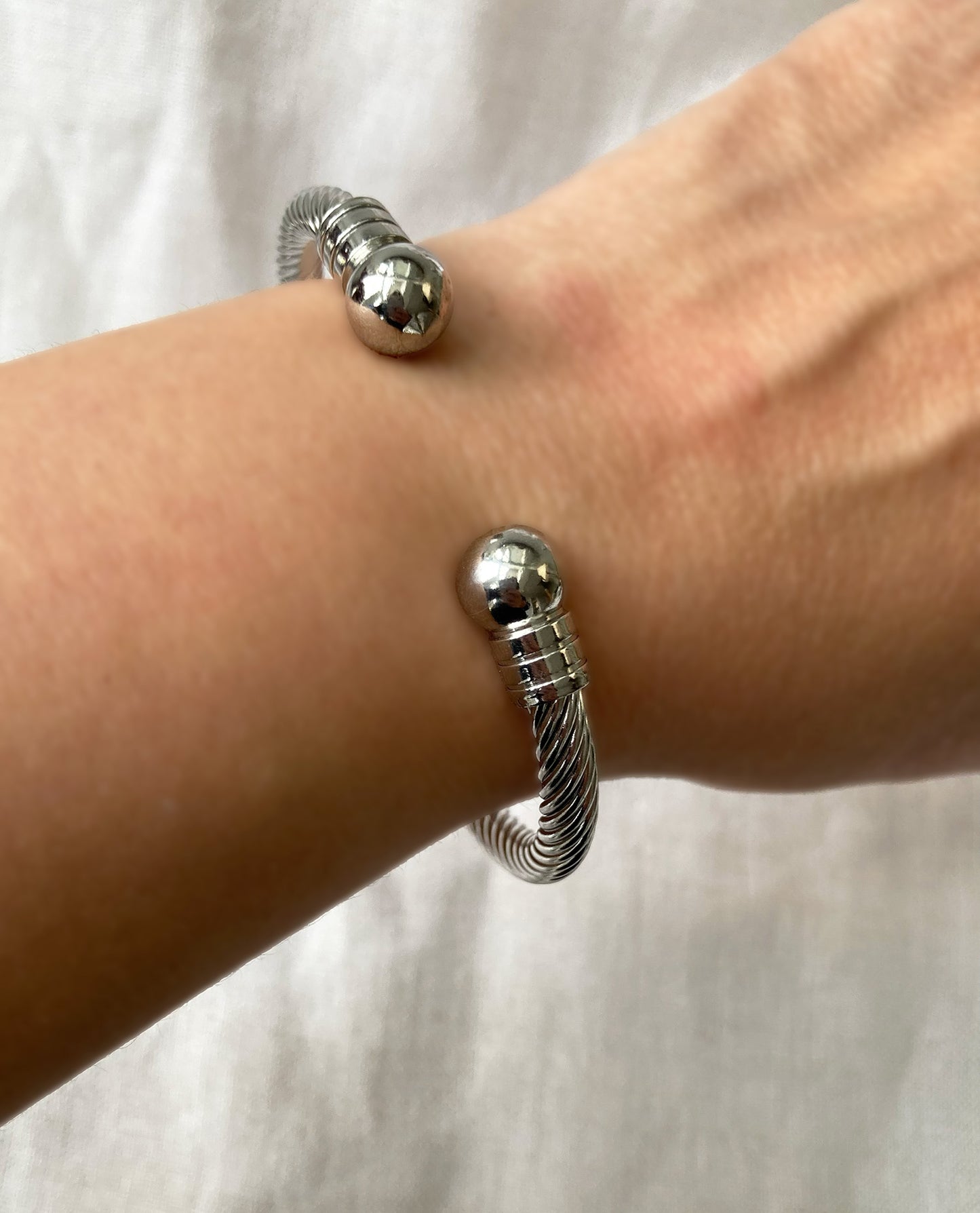 Open Cuff Bracelet - Bangle Bracelet