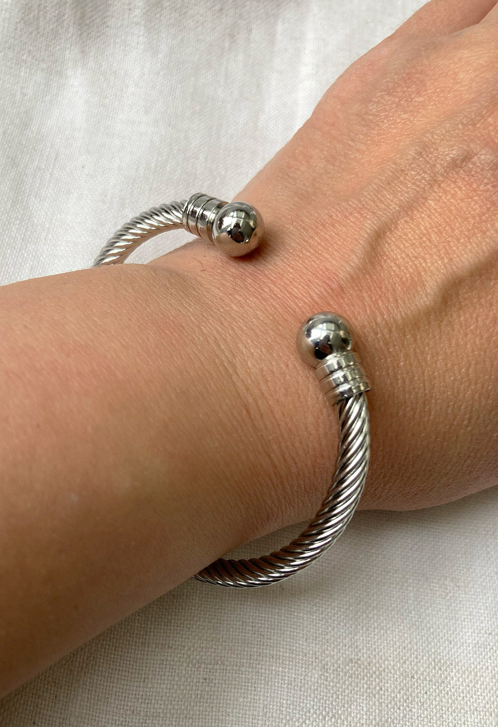 Open Cuff Bracelet - Bangle Bracelet