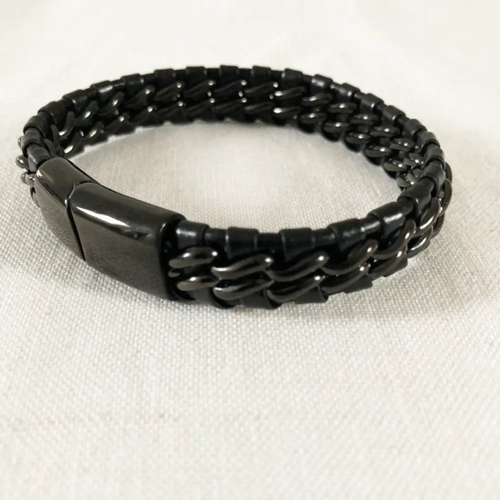 Men stainless steel bracelets 