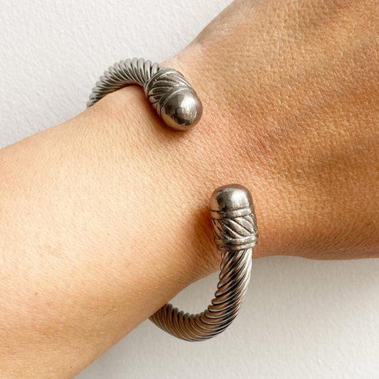 Unisex Open Cuff Bracelet - Bangle Bracelet