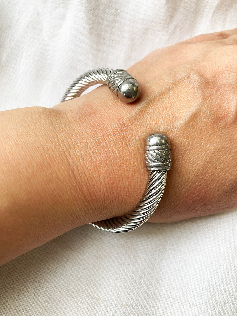 Open Cuff Bracelet - Bangle Bracelet