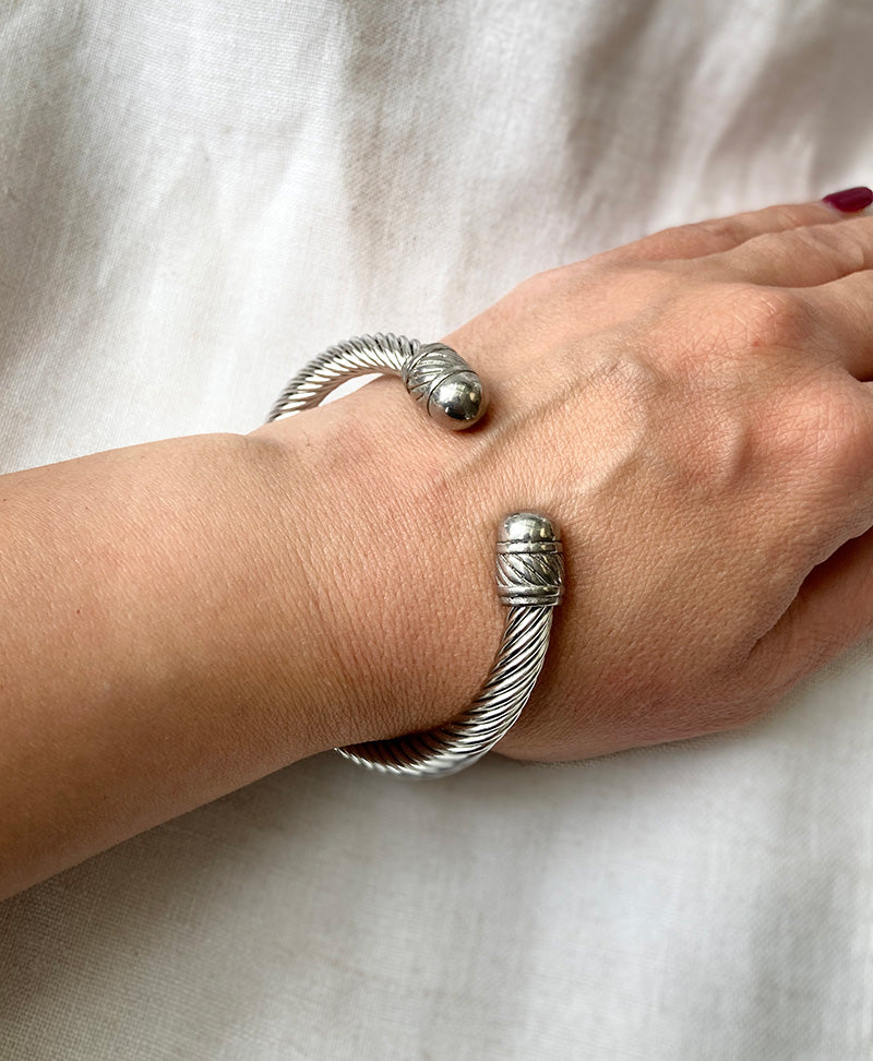 Open Cuff Bracelet - Bangle Bracelet