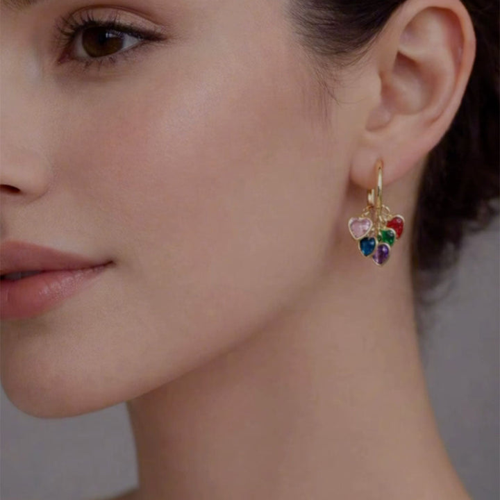 A close-up of a woman&