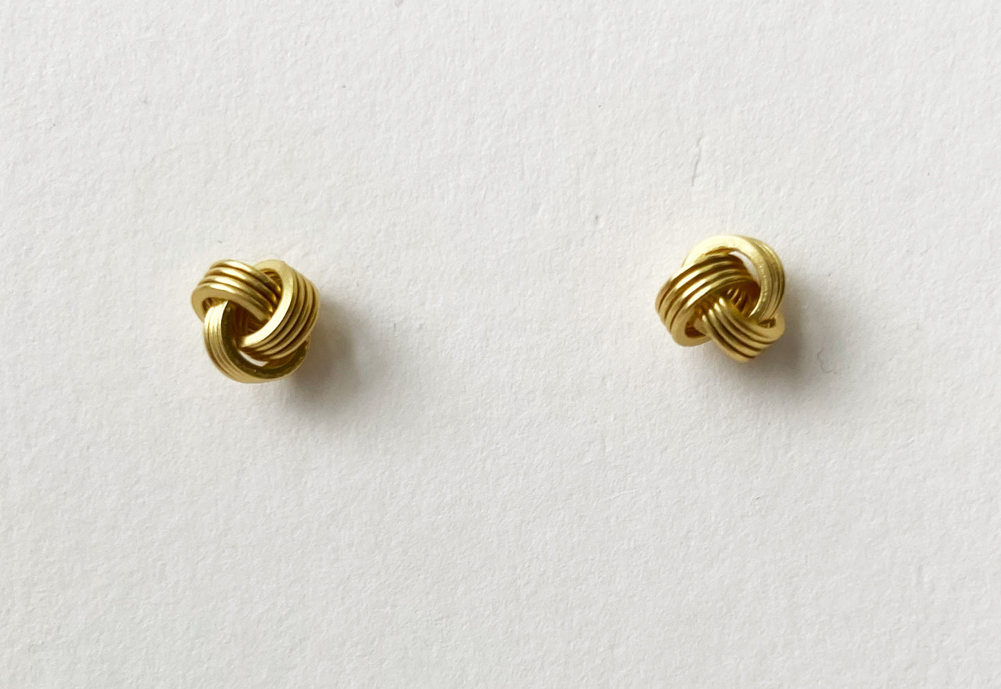 Knot Studs - 925 Sterling Silver