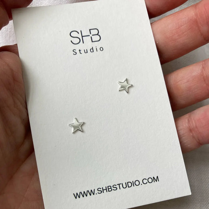 earrings silver star 4_1_ 