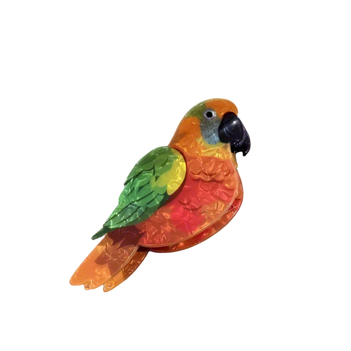 Parrot bird Hair Clips – Cute Acrylic Hair Accessories | SHB Studio