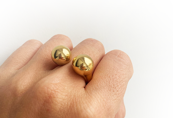 Stainless Steel Chunky Ring 3