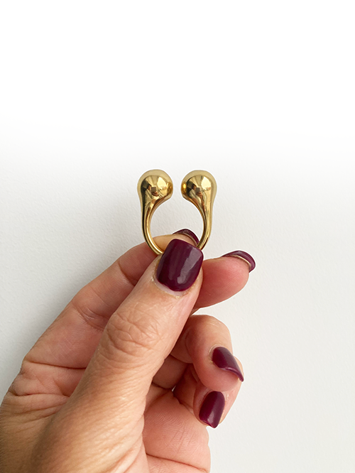 Stainless Steel Chunky Ring 2