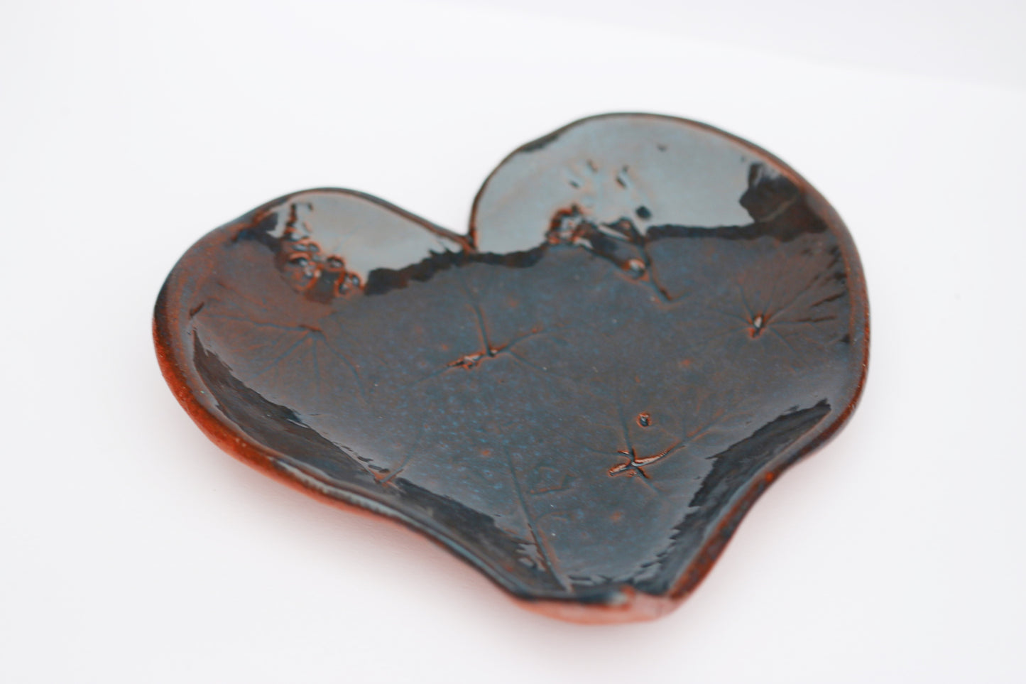 terracotta ceramic design heart shape