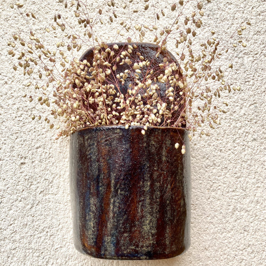 Rustic Wall Hanging Planter Pot