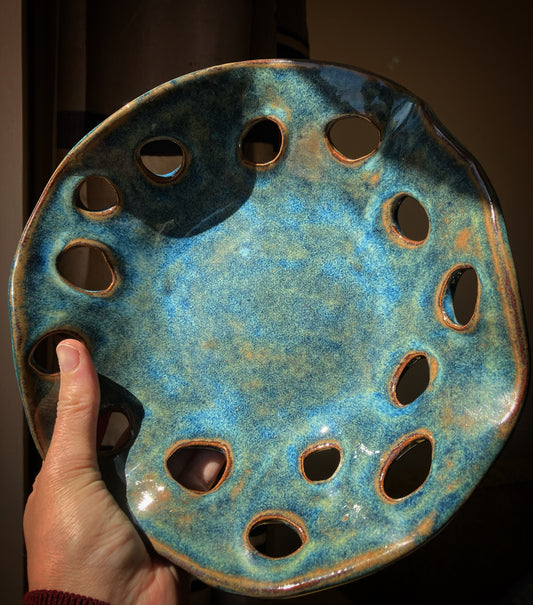 Blue Handmade Ceramic Bowl