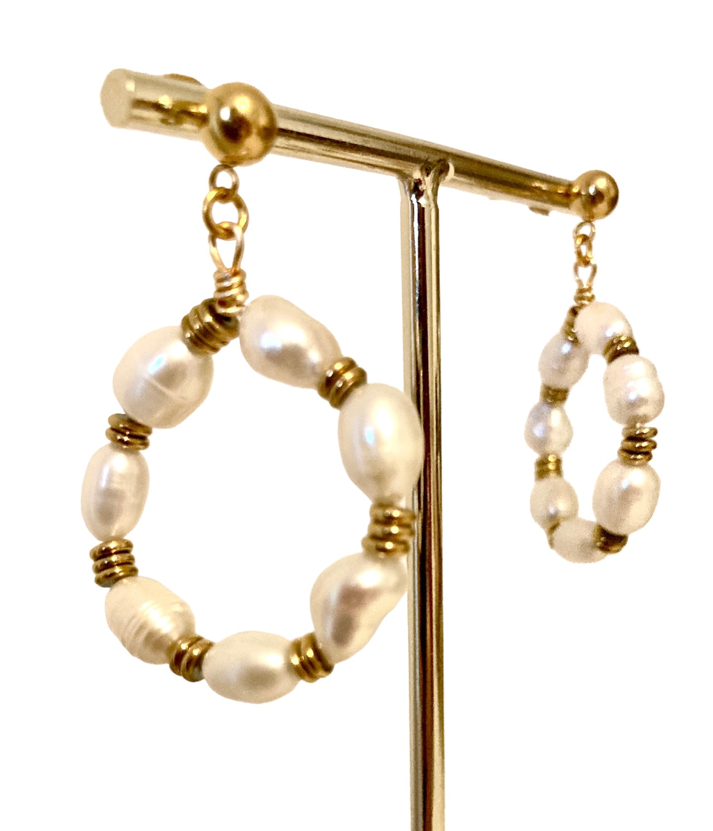 Handmade Earrings and Pearl