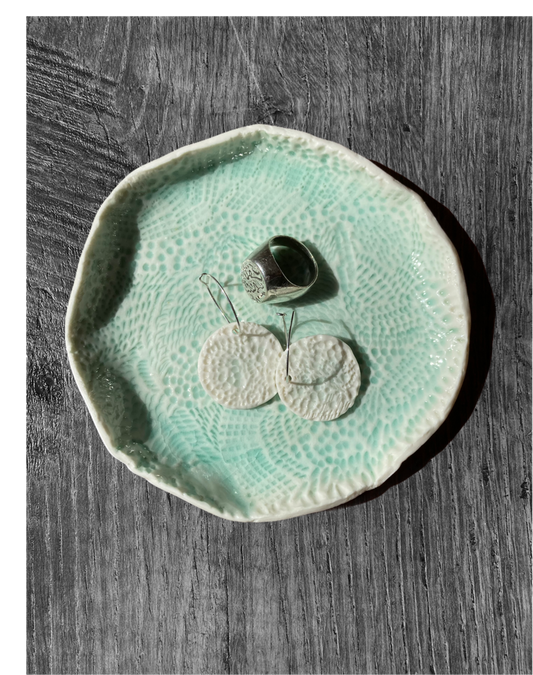 Ocean Inspiration Porcelain Ring Dish